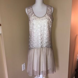 Venus cream lace dress.